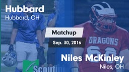 Matchup: Hubbard vs. Niles McKinley  2016