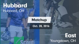 Matchup: Hubbard vs. East  2016