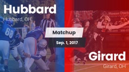Matchup: Hubbard vs. Girard  2017