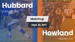 Matchup: Hubbard vs. Howland  2017