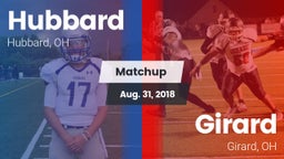 Matchup: Hubbard vs. Girard  2018