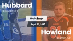 Matchup: Hubbard vs. Howland  2018