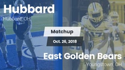 Matchup: Hubbard vs. East  Golden Bears 2018