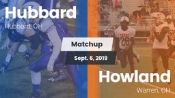 Matchup: Hubbard vs. Howland  2019