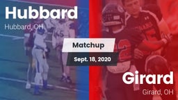 Matchup: Hubbard vs. Girard  2020