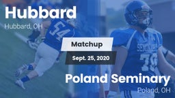 Matchup: Hubbard vs. Poland Seminary  2020