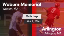 Matchup: Woburn Memorial vs. Arlington  2016