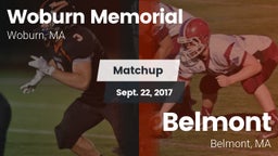Matchup: Woburn Memorial vs. Belmont  2017