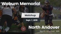 Matchup: Woburn Memorial vs. North Andover  2018