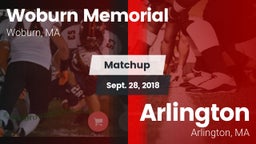 Matchup: Woburn Memorial vs. Arlington  2018
