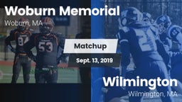 Matchup: Woburn Memorial vs. Wilmington  2019