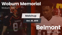 Matchup: Woburn Memorial vs. Belmont  2019