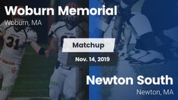 Matchup: Woburn Memorial vs. Newton South  2019