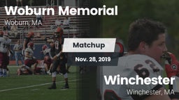 Matchup: Woburn Memorial vs. Winchester  2019