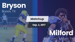 Matchup: Bryson vs. Milford  2017