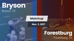 Matchup: Bryson vs. Forestburg  2017