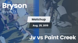 Matchup: Bryson vs. Jv vs Paint Creek 2019