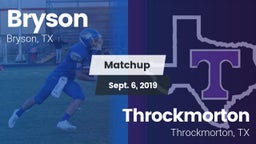 Matchup: Bryson vs. Throckmorton  2019