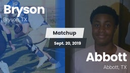 Matchup: Bryson vs. Abbott  2019