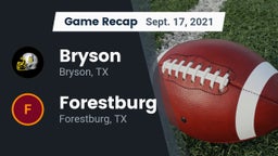Recap: Bryson  vs. Forestburg  2021