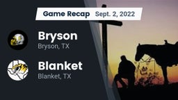 Recap: Bryson  vs. Blanket  2022