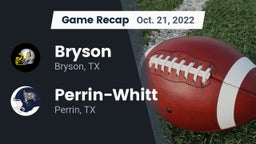 Recap: Bryson  vs. Perrin-Whitt  2022
