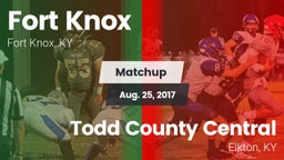 Matchup: Fort Knox vs. Todd County Central  2017