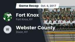 Recap: Fort Knox  vs. Webster County  2017