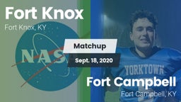 Matchup: Fort Knox vs. Fort Campbell  2020