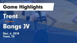 Trent  vs Bangs JV Game Highlights - Dec. 6, 2018