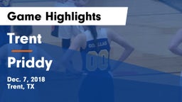 Trent  vs Priddy Game Highlights - Dec. 7, 2018