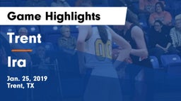 Trent  vs Ira  Game Highlights - Jan. 25, 2019