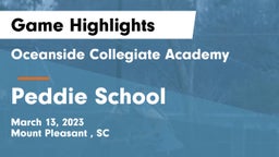 Oceanside Collegiate Academy vs Peddie School Game Highlights - March 13, 2023
