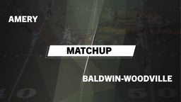 Matchup: Amery vs. Baldwin-Woodville  2016
