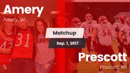 Matchup: Amery vs. Prescott  2017