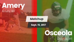 Matchup: Amery vs. Osceola  2017