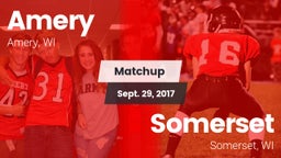 Matchup: Amery vs. Somerset  2017