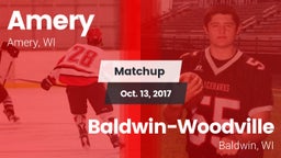 Matchup: Amery vs. Baldwin-Woodville  2017