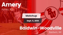 Matchup: Amery vs. Baldwin-Woodville  2019