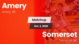 Matchup: Amery vs. Somerset  2020