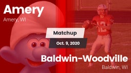 Matchup: Amery vs. Baldwin-Woodville  2020