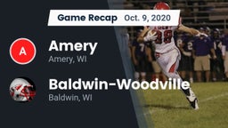 Recap: Amery  vs. Baldwin-Woodville  2020