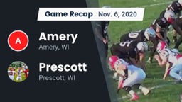 Recap: Amery  vs. Prescott  2020