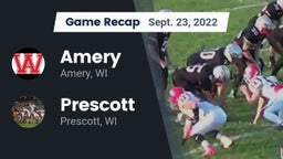 Recap: Amery  vs. Prescott  2022