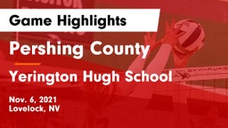 Pershing County  vs Yerington Hugh School Game Highlights - Nov. 6, 2021