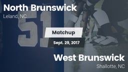 Matchup: North Brunswick vs. West Brunswick  2017