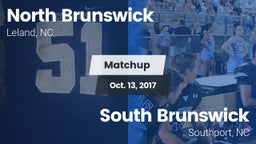 Matchup: North Brunswick vs. South Brunswick  2017
