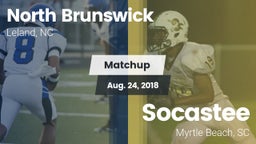 Matchup: North Brunswick vs. Socastee  2018