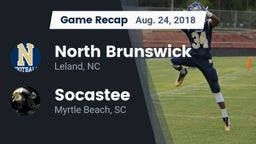 Recap: North Brunswick  vs. Socastee  2018