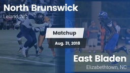 Matchup: North Brunswick vs. East Bladen  2018
